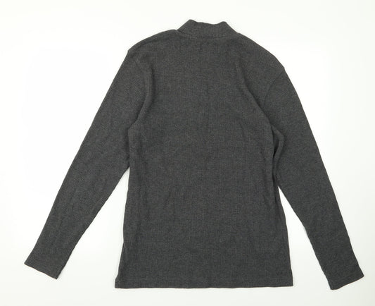 Bershka Womens Grey   Pullover Jumper Size L