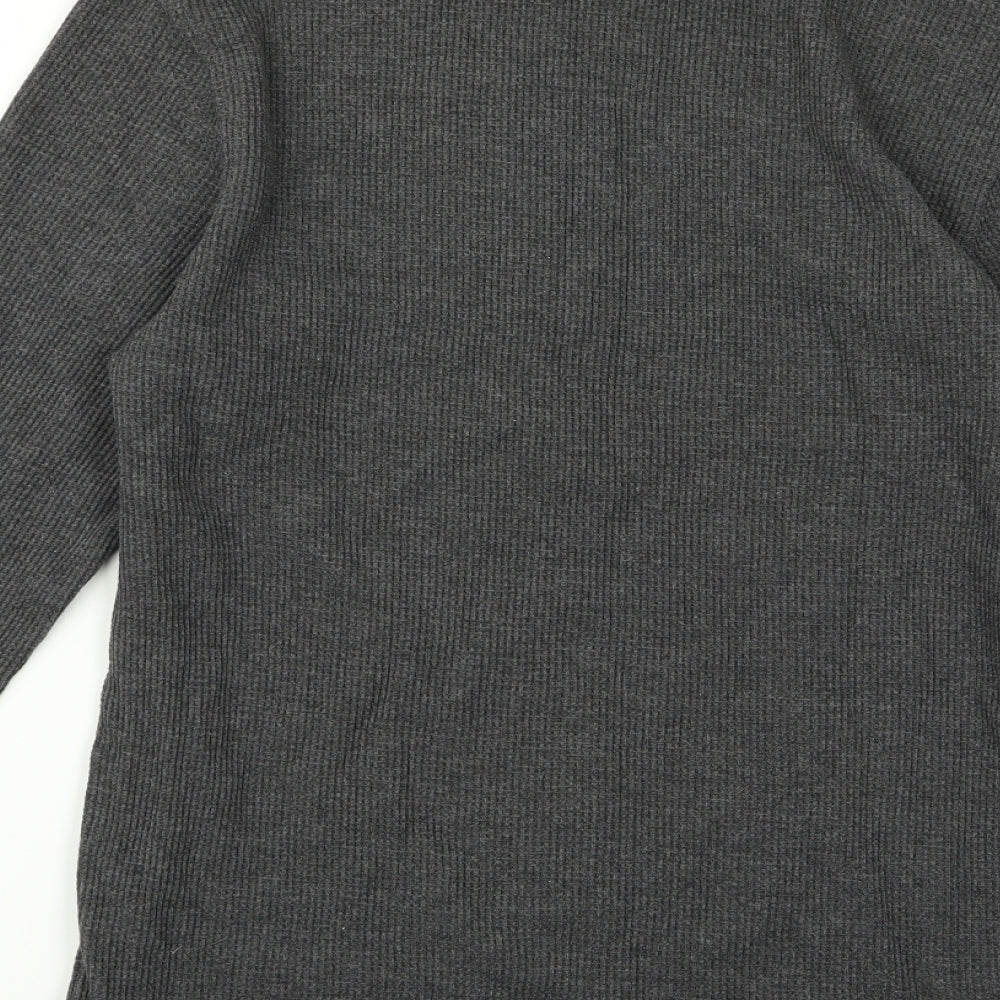 Bershka Womens Grey   Pullover Jumper Size L