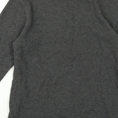 Bershka Womens Grey   Pullover Jumper Size L