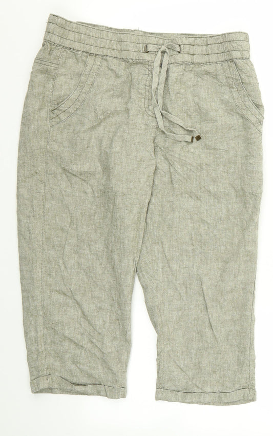 George Womens Beige  Rayon Trousers  Size 30 L20 in