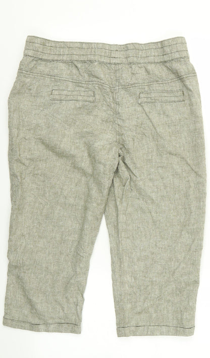 George Womens Beige  Rayon Trousers  Size 30 L20 in