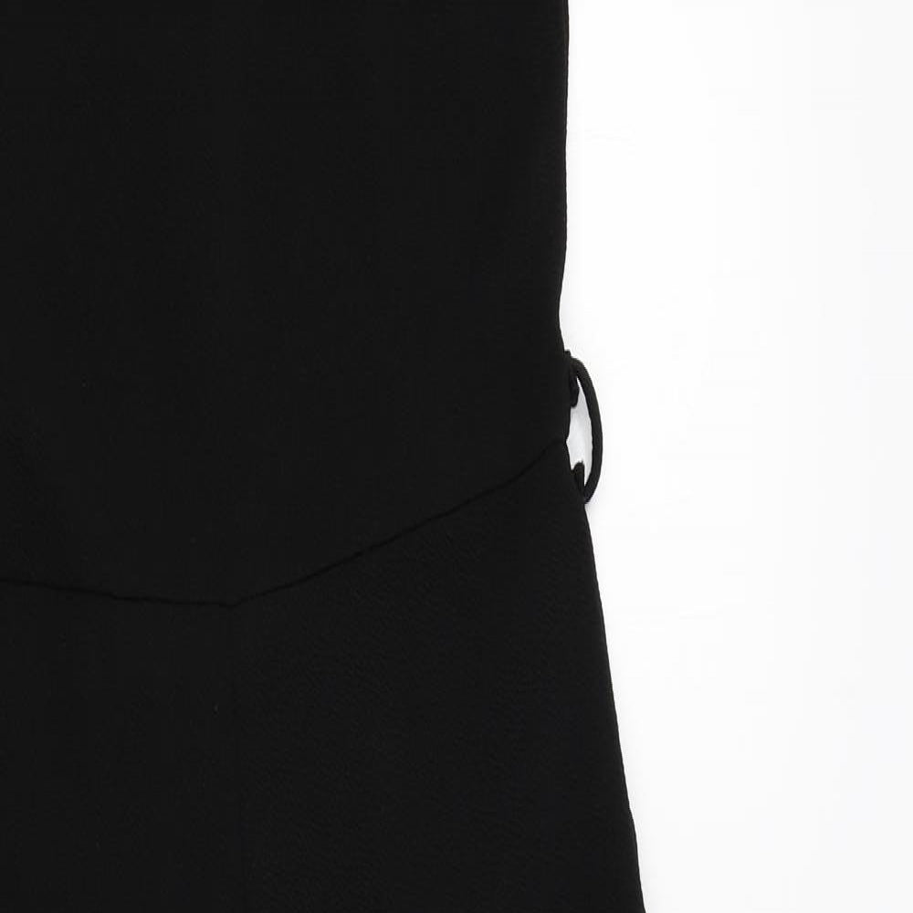 Missguided Womens Black   Jumpsuit One-Piece Size 6 L22 in