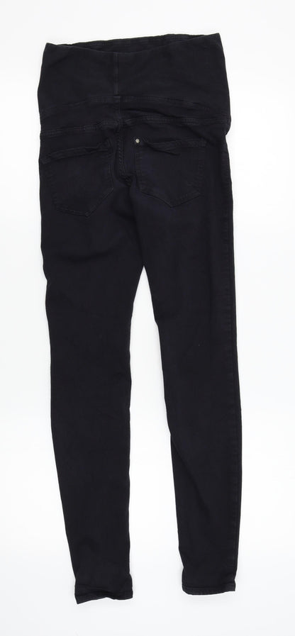 Womens UK Size 6 H&M Regular Fit Skinny Black Jeans