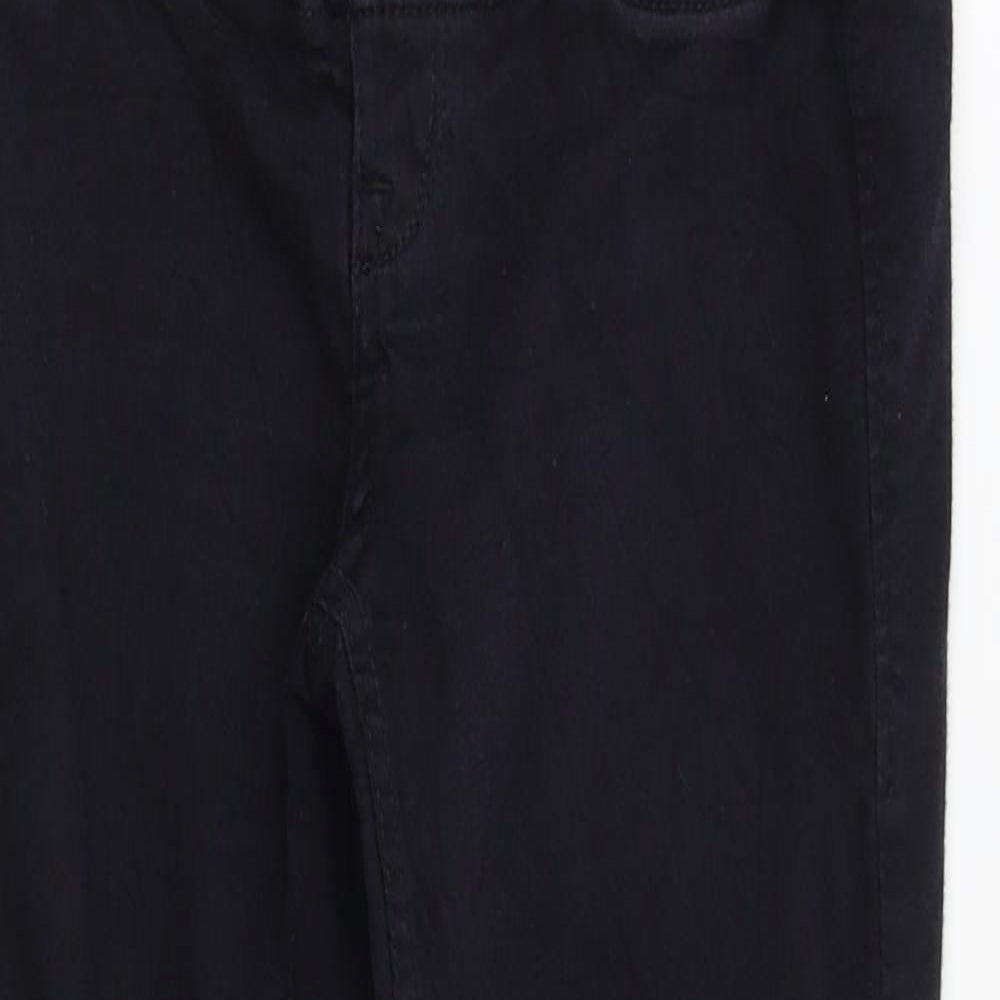 Womens UK Size 6 H&M Regular Fit Skinny Black Jeans