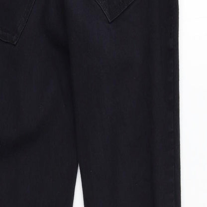 Womens UK Size 6 H&M Regular Fit Skinny Black Jeans