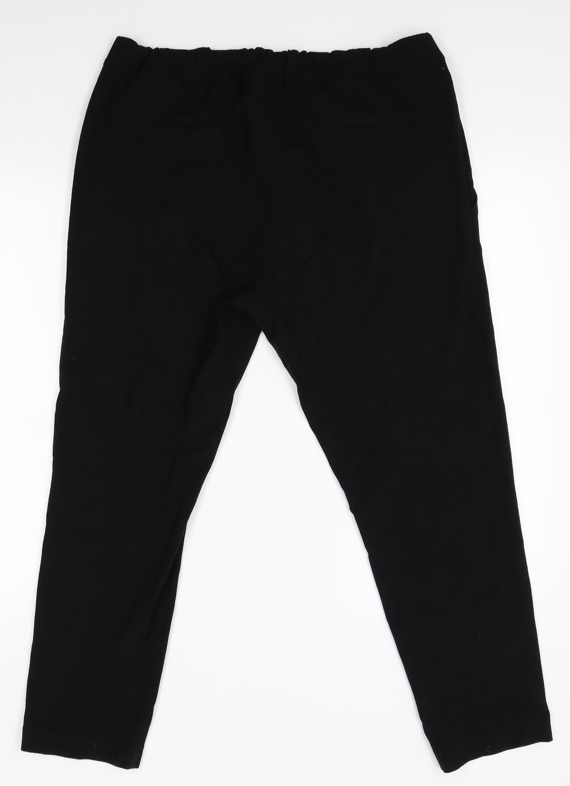 JoJo Maman Bébé Womens Black   Trousers  Size 14 L24 in