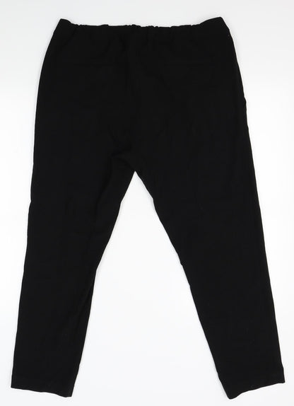 JoJo Maman Bébé Womens Black   Trousers  Size 14 L24 in