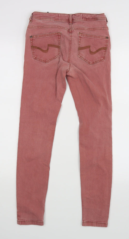 NEXT Womens Red   Skinny Jeans Size 8 L26 in