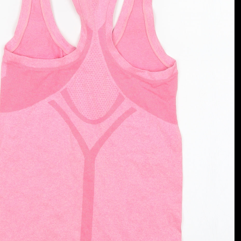 Workout Womens Pink   Basic Tank Size 10
