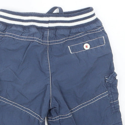 TU Boys Blue   Cropped Trousers Size 9-12 Months