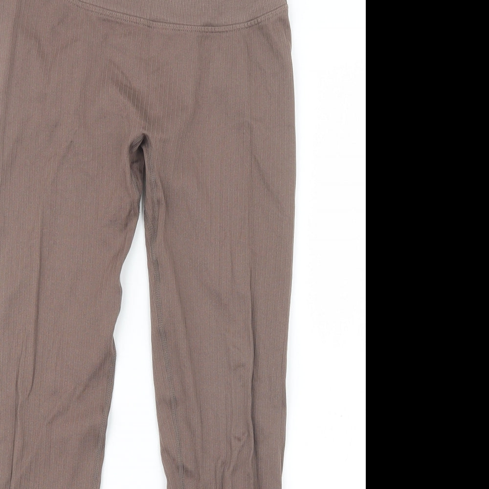 Preworn Womens Brown   Capri Leggings Size 27 in L25 in