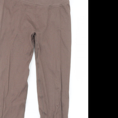 Preworn Womens Brown   Capri Leggings Size 27 in L25 in