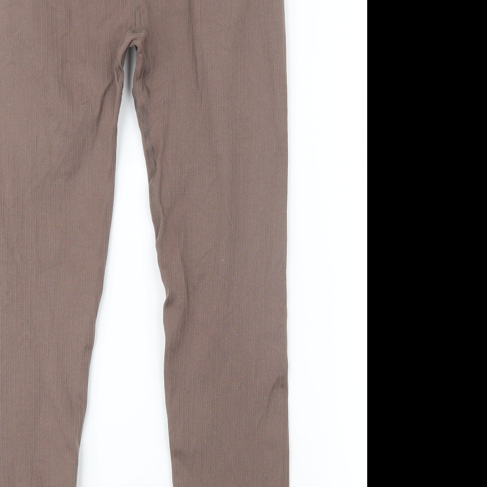 Preworn Womens Brown   Capri Leggings Size 27 in L25 in