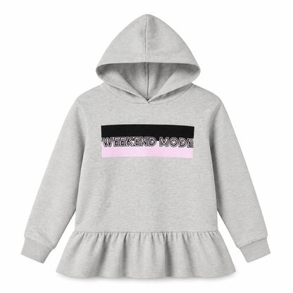 Very Girls Grey   Pullover Hoodie Size 6 Years