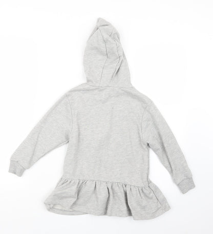 Very Girls Grey   Pullover Hoodie Size 6 Years