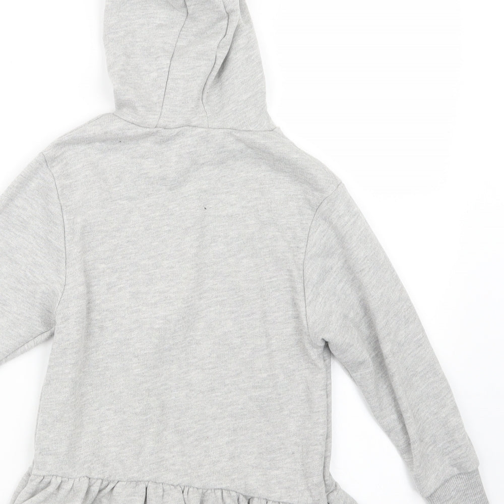 Very Girls Grey   Pullover Hoodie Size 6 Years