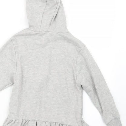 Very Girls Grey   Pullover Hoodie Size 6 Years