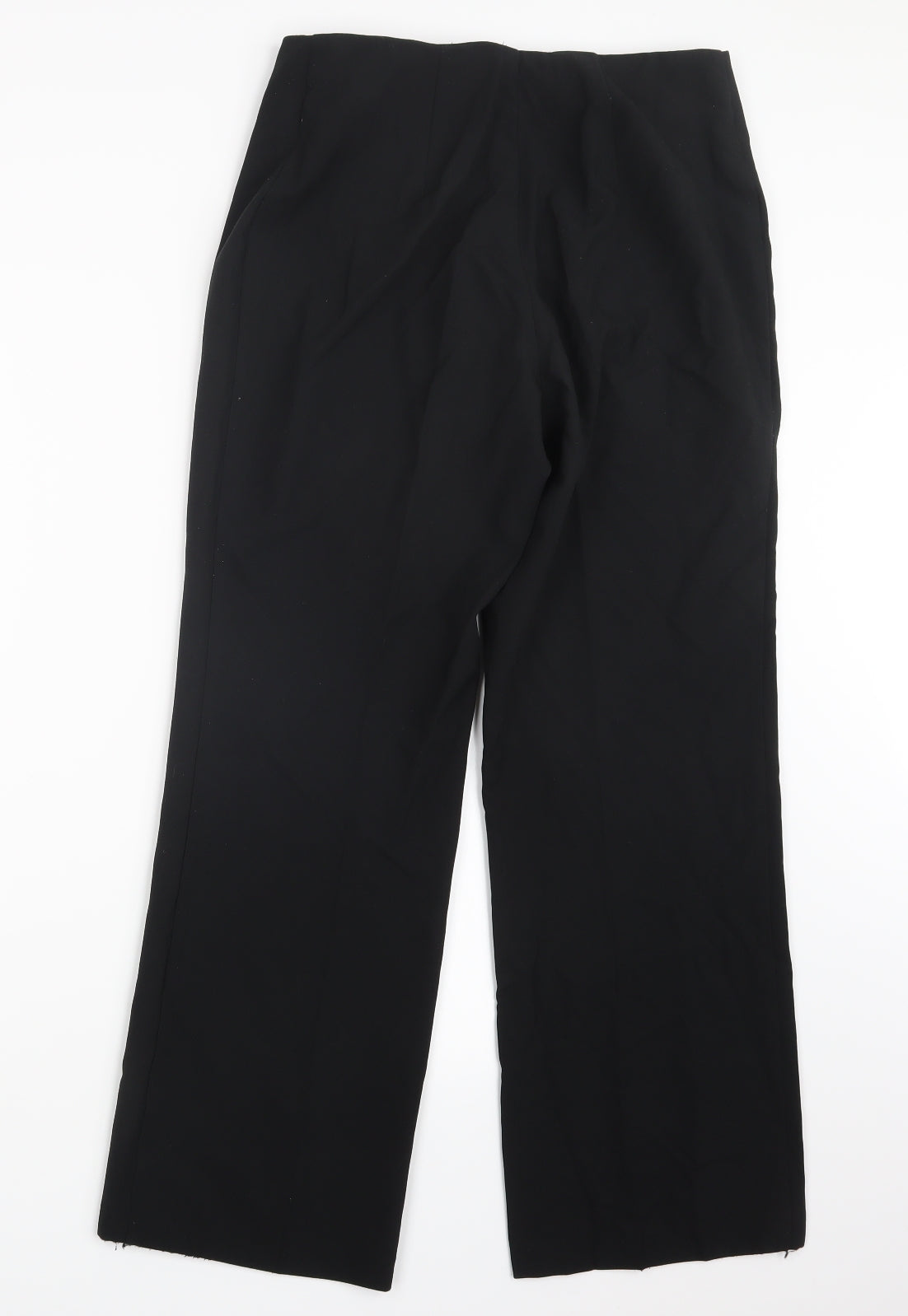 Womens UK Size 12 Marks and Spencer Regular Fit  Black Trousers