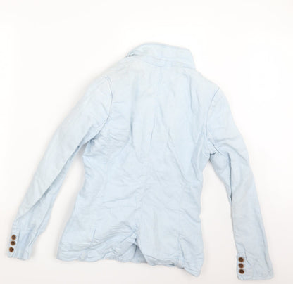 Womens UK Size 10 H&M Blue Jacket