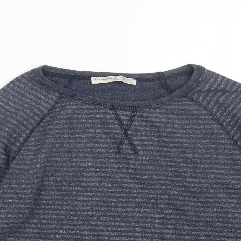 Womens UK Size 10 Atmosphere Blue Pullover Jumper