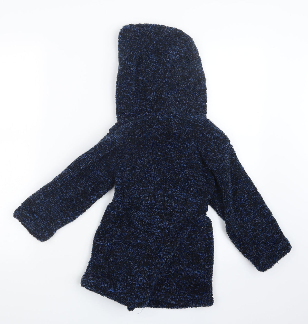 Matalan Boys Blue Geometric   Robe Size 3-4 Years