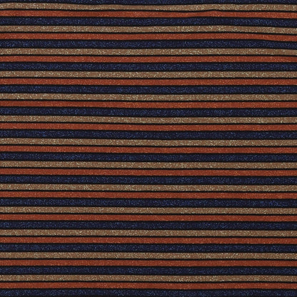 CAMEO ROSE Womens Multicoloured Striped  Basic T-Shirt Size L