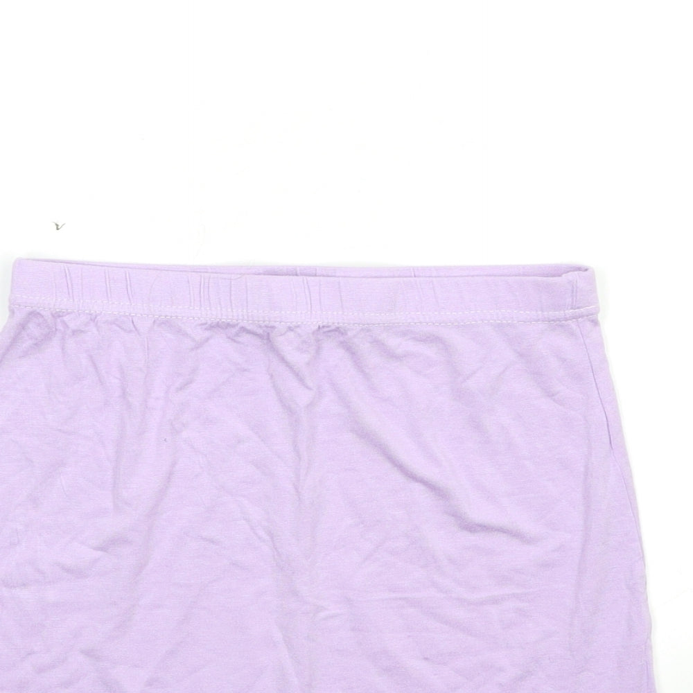 PRETTYLITTLETHING Womens Purple   Mini Skirt Size 8