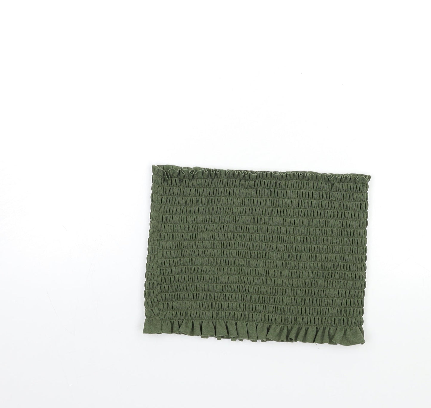 Boohoo Womens Green   Cropped Tank Size S