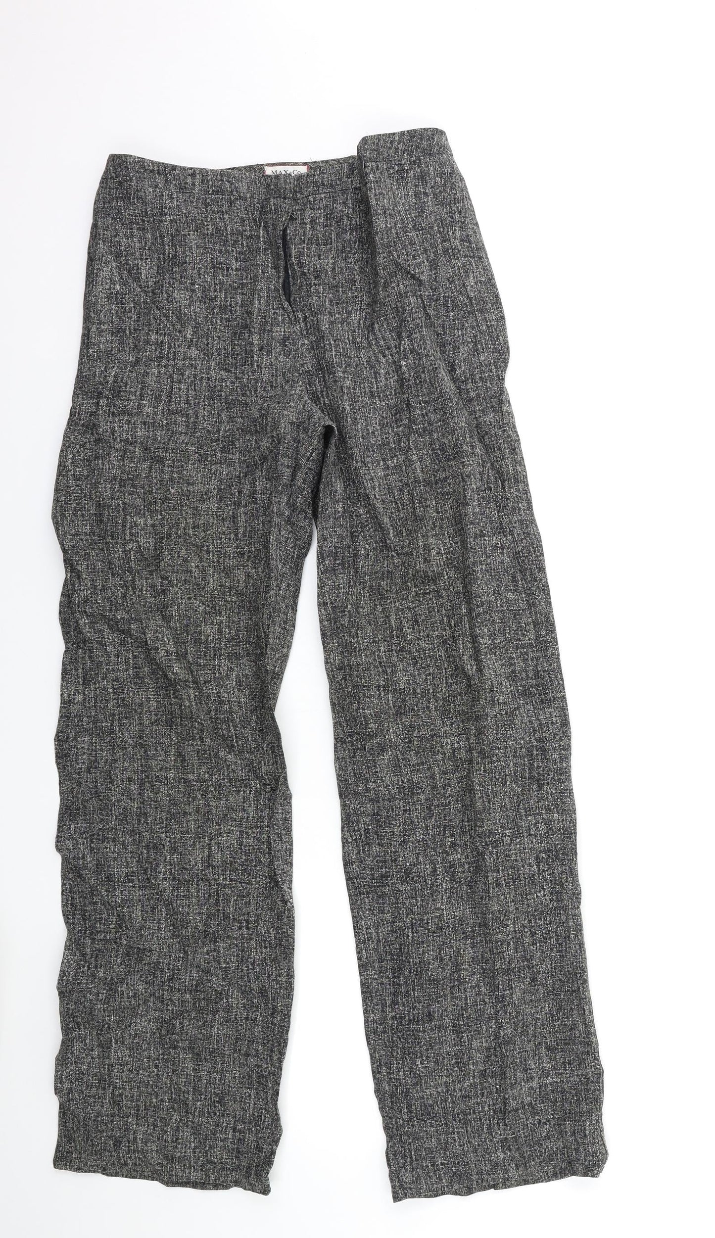MAX&Co. Womens Grey   Trousers  Size 26 in L29 in