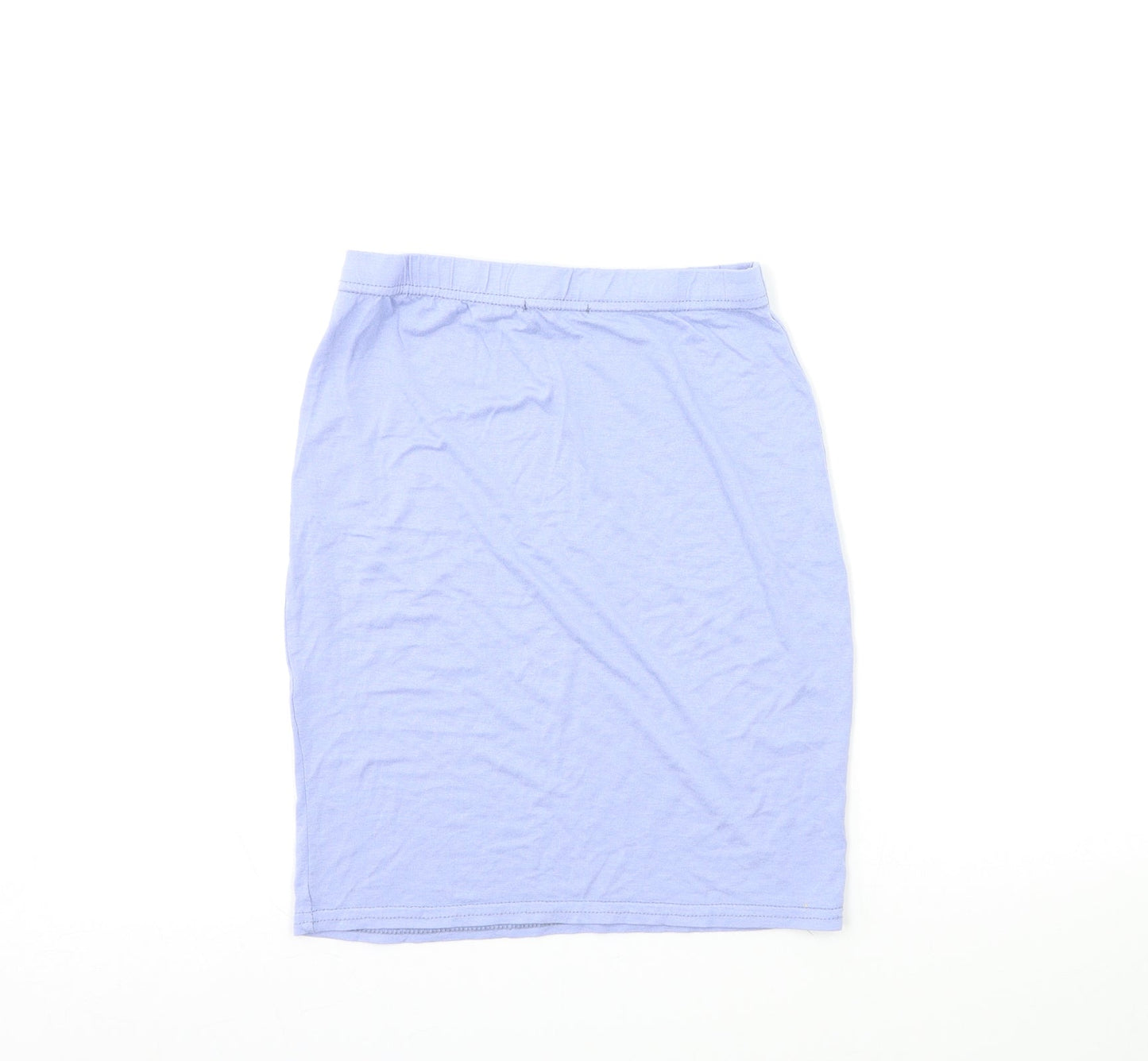 PRETTYLITTLETHING Womens Blue   Mini Skirt Size 8