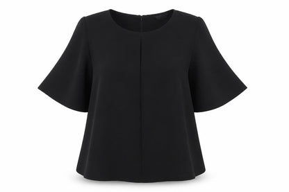 Topshop Womens Black   Basic T-Shirt Size 10