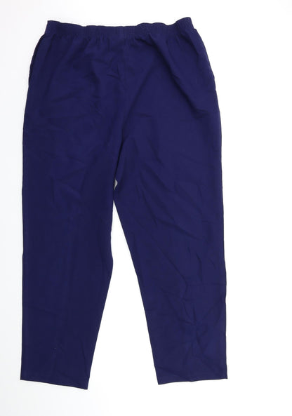 Womens UK Size 36 in Preworn Regular Fit  Blue Trousers