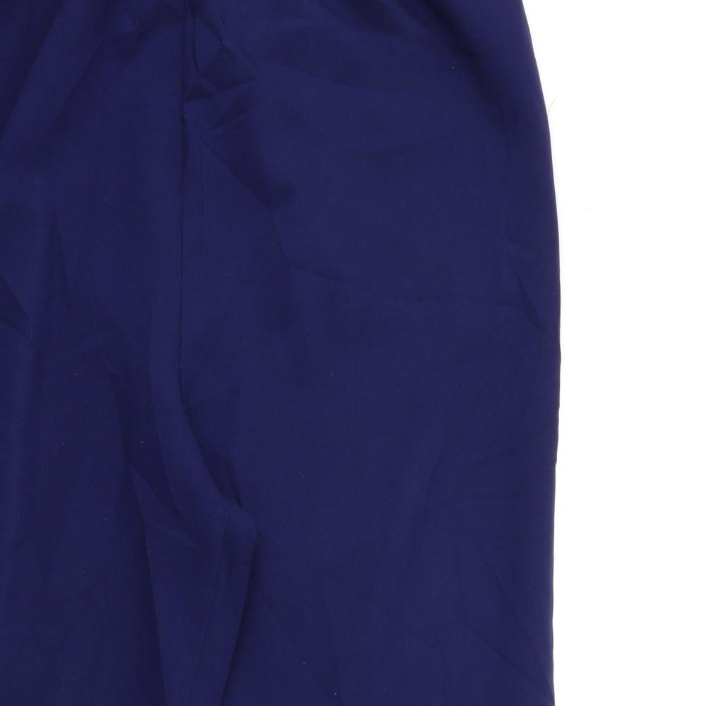 Womens UK Size 36 in Preworn Regular Fit  Blue Trousers