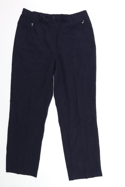 Valerie Womens Blue   Trousers  Size 18 L32 in