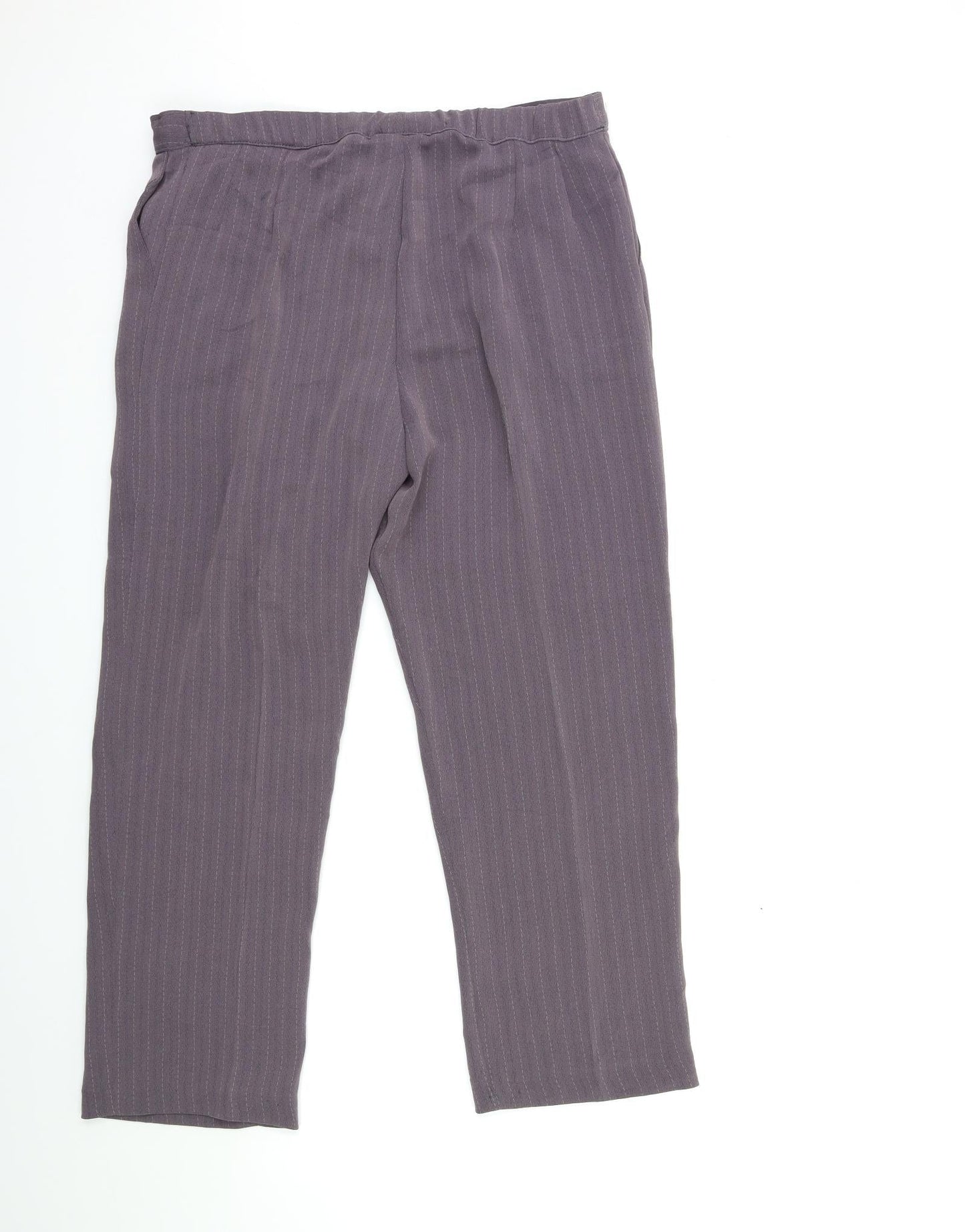 Womens UK Size 36 in Preworn Regular Fit  Purple Trousers