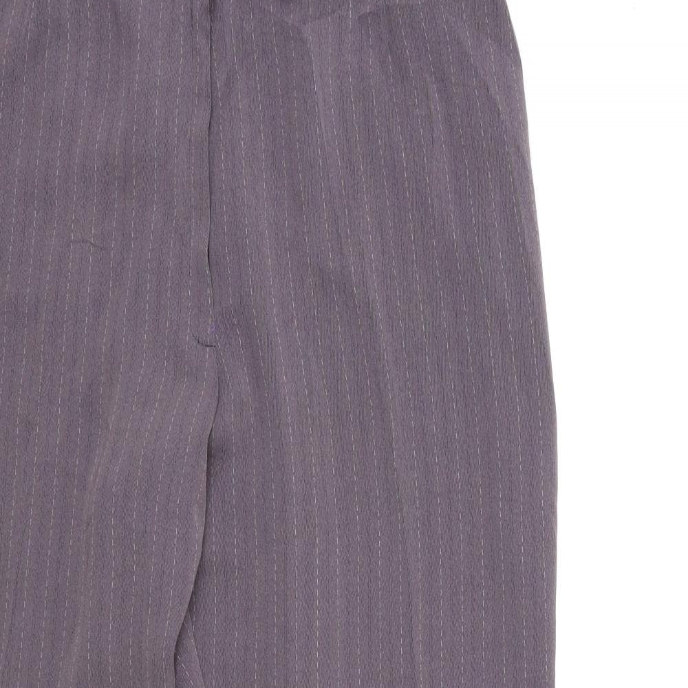 Womens UK Size 36 in Preworn Regular Fit  Purple Trousers