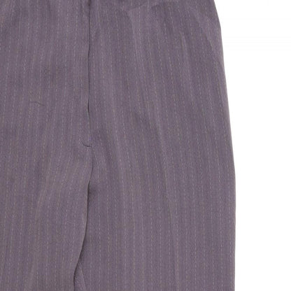 Womens UK Size 36 in Preworn Regular Fit  Purple Trousers