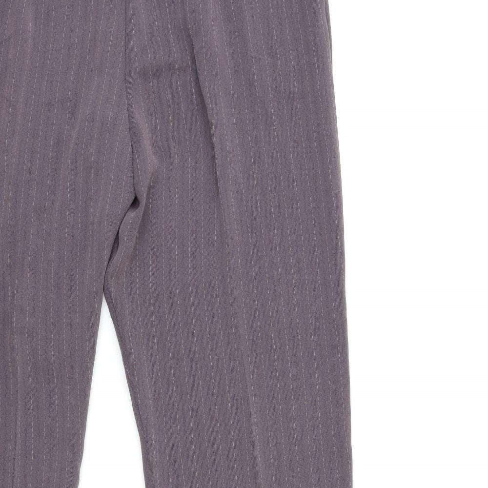 Womens UK Size 36 in Preworn Regular Fit  Purple Trousers