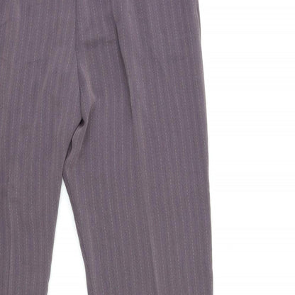 Womens UK Size 36 in Preworn Regular Fit  Purple Trousers