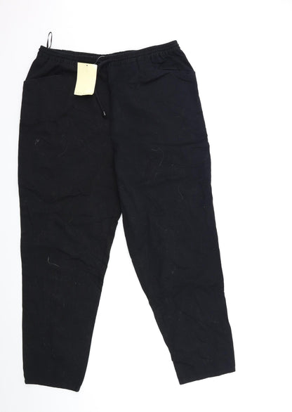 Womens UK Size 32 in Best basics Regular Fit  Black Trousers