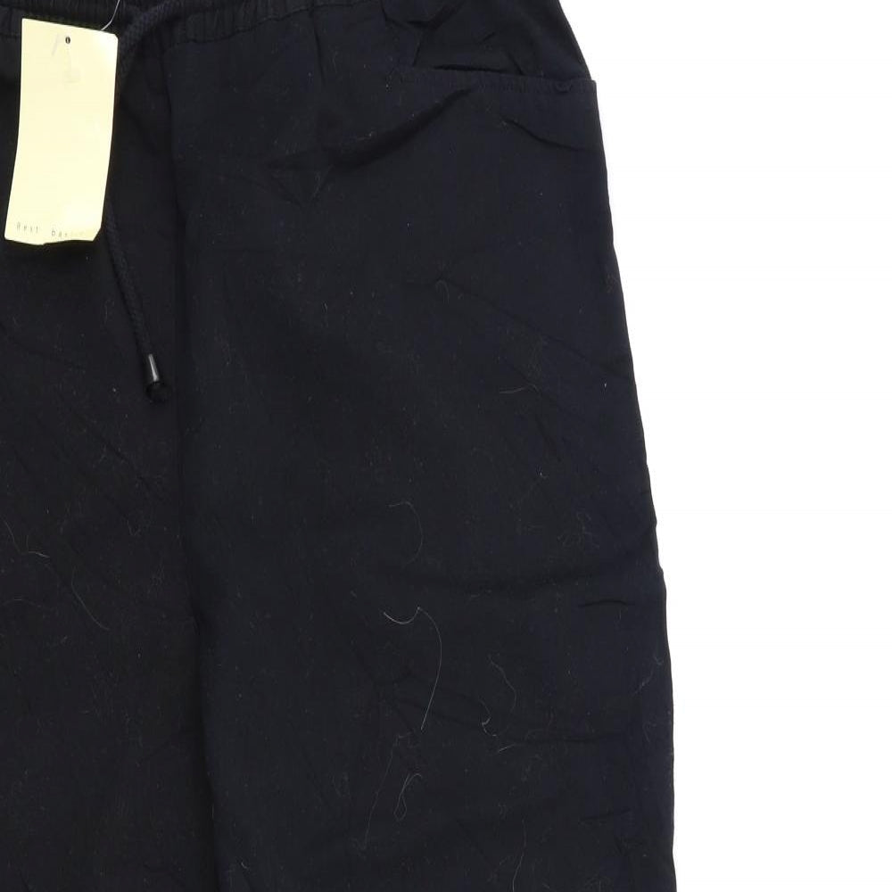 Womens UK Size 32 in Best basics Regular Fit  Black Trousers