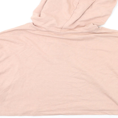 H&M Womens Pink   Pullover Hoodie Size M