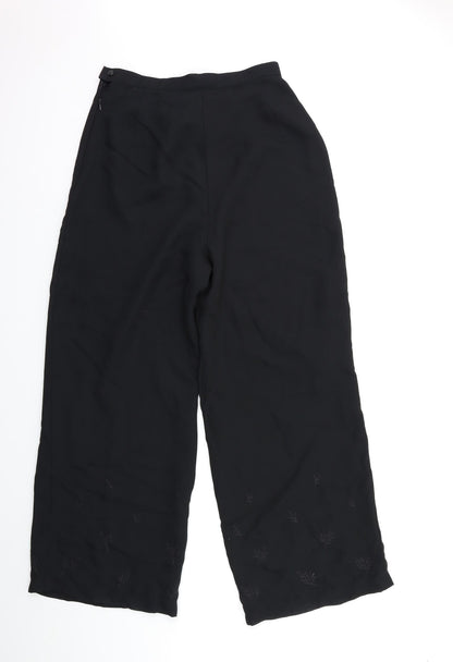 Womens UK Size 12 Richards Regular Fit  Black Trousers