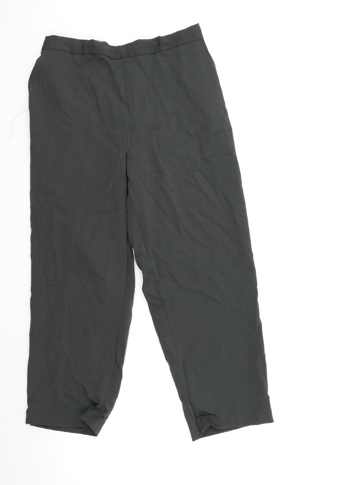 Womens UK Size 28 in Preworn Regular Fit  Grey Trousers