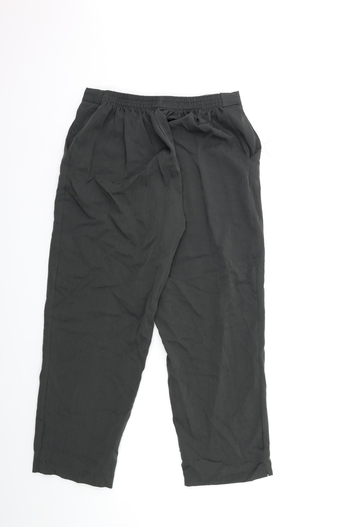 Womens UK Size 28 in Preworn Regular Fit  Grey Trousers