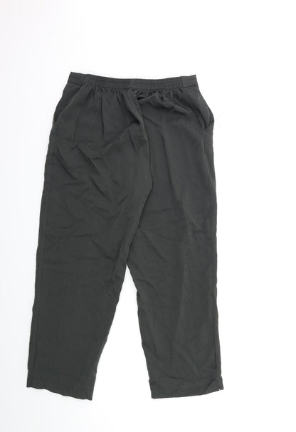 Womens UK Size 28 in Preworn Regular Fit  Grey Trousers