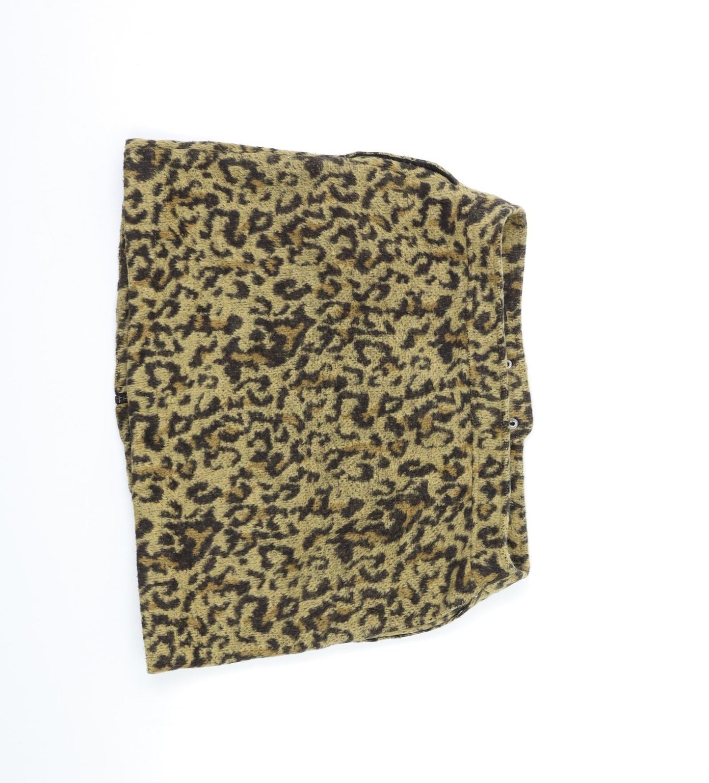 NEXT Womens Brown Animal Print  Skater Skirt Size 10