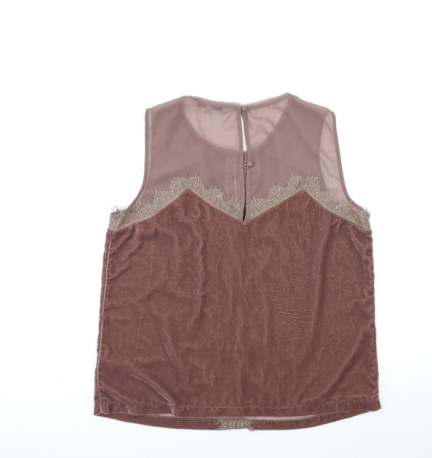 Womens UK Size 14 NEXT Purple Basic Tank
