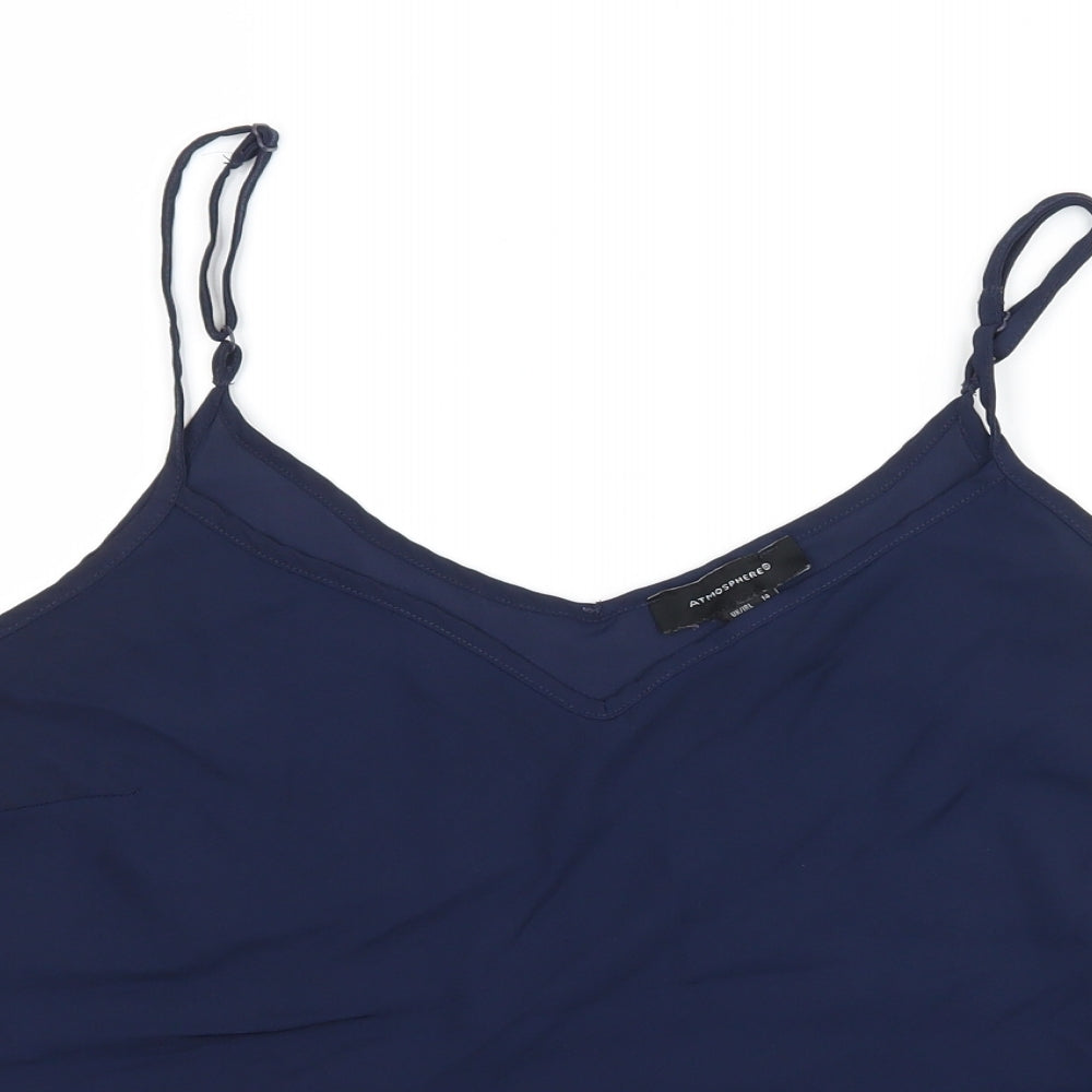Womens UK Size 14 Atmosphere Blue Camisole Tank