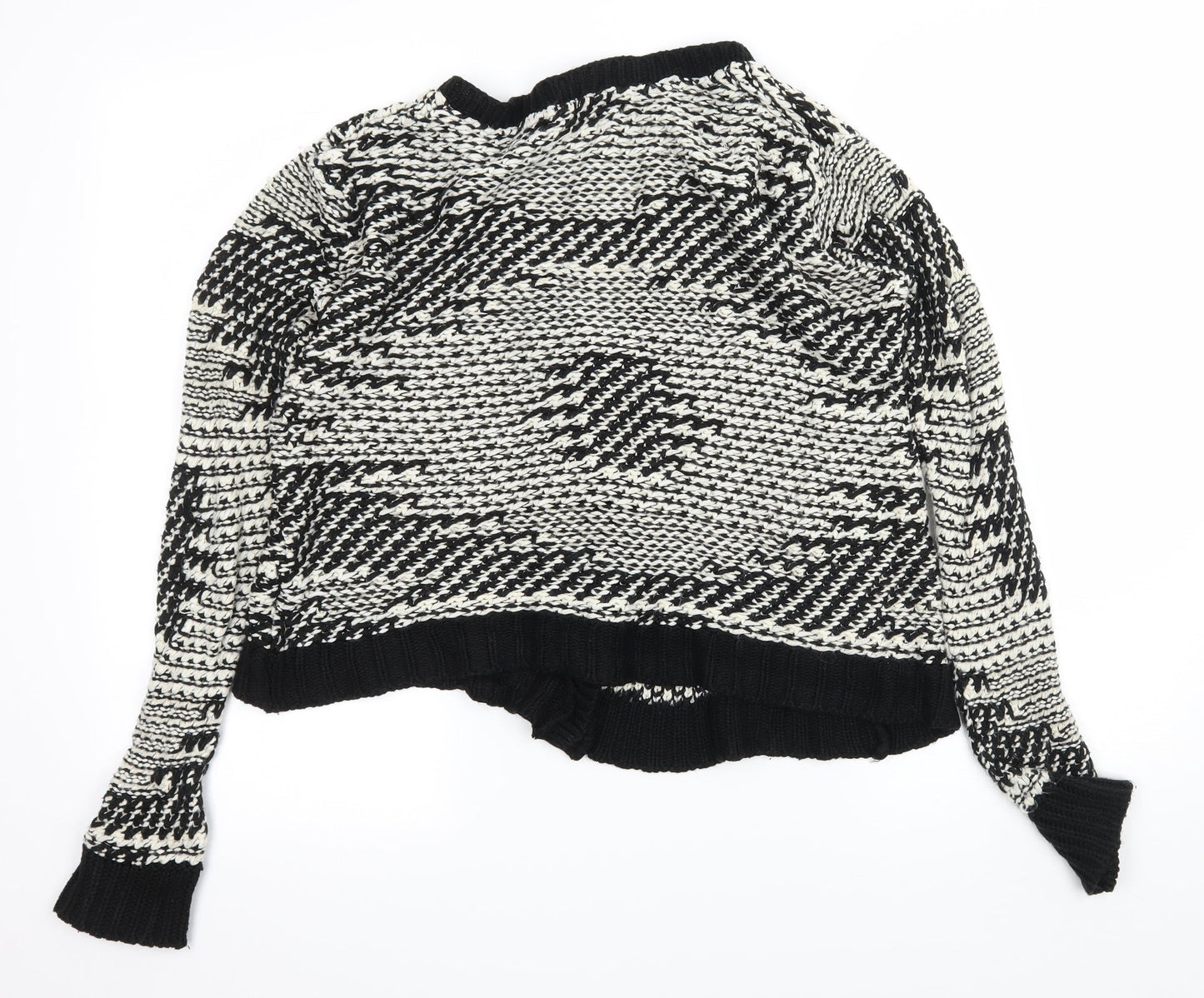 Womens UK Size 6 Dorothy Perkins Black Cardigan Jumper